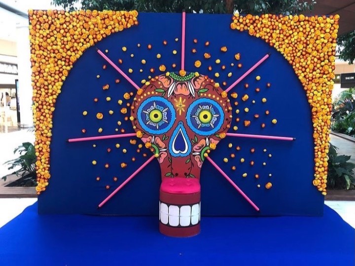 Photocall dia de los muertos - Libérateur d'idées, location décoration événementielle 