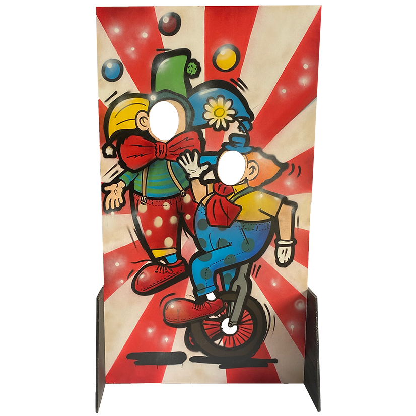 Location passe tête clown