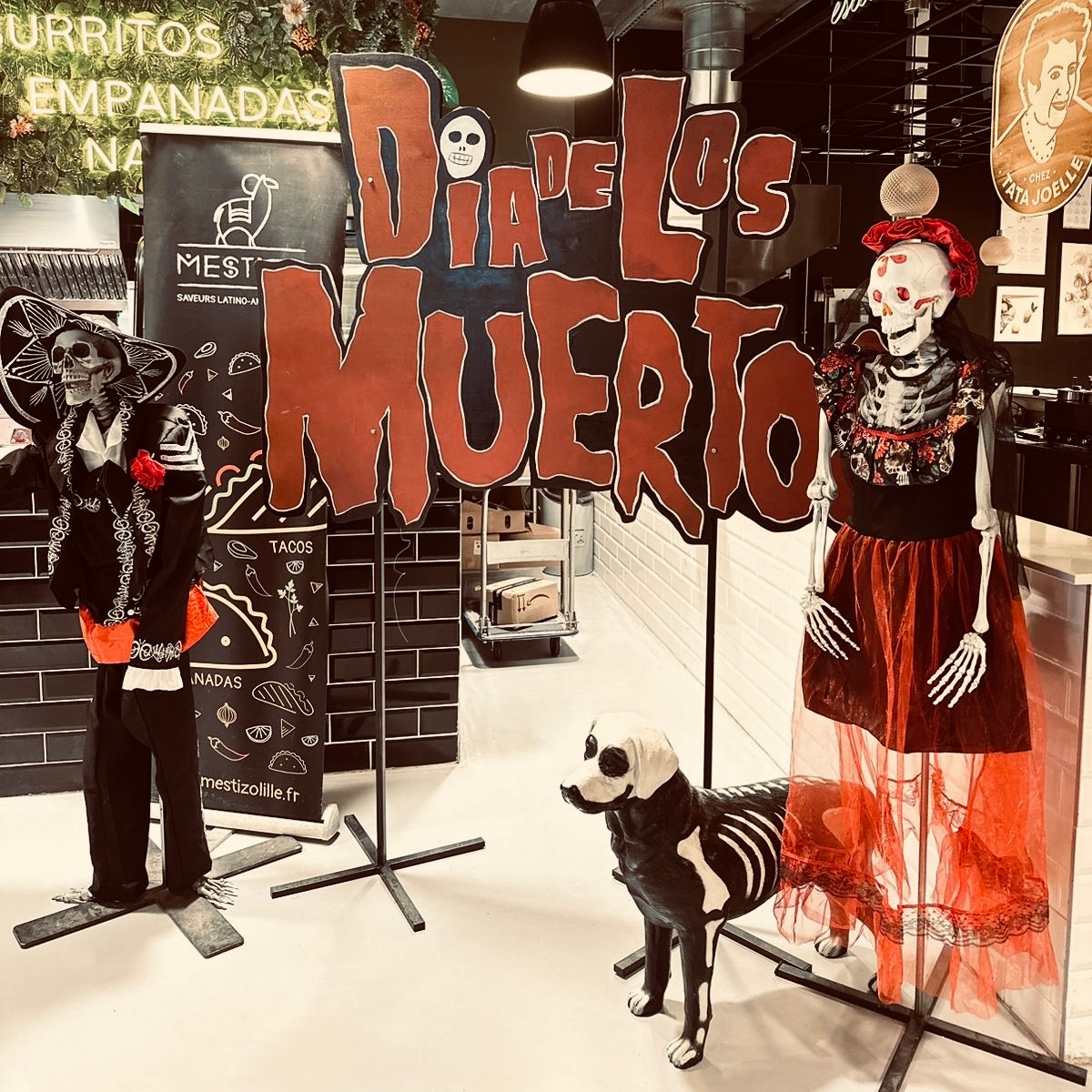Photocall Dia de los muertos