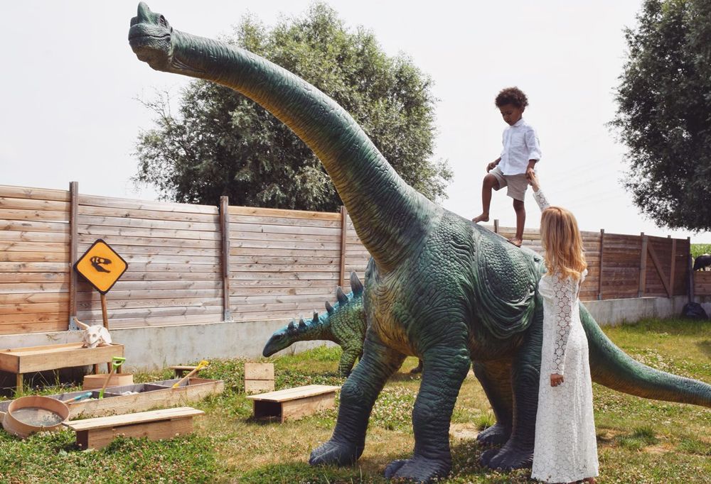 Décoration anniversaire enfant thème dinosaures