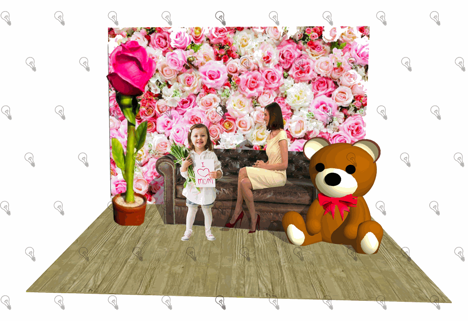 Décor fête des mères - Libérateur d'idées, décoration et animation événementielles Décor fête des mères - Libérateur d'idées, décoration et animation événementielles