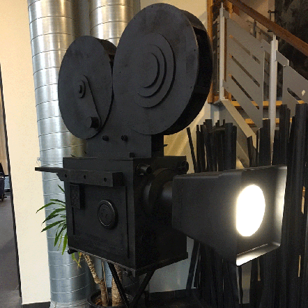 Caméra cinéma - Libérateur d'idées, décoration événementielle