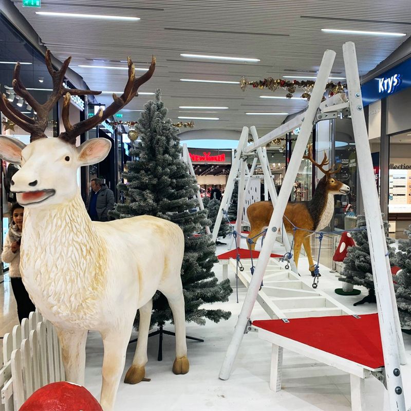 Animation accrobranche des neiges - Libérateur d'idées, décoration et animation événementielles