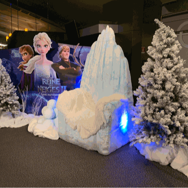 Animation photocall des neiges - Libérateur d'idées, décoration et animation événementielles