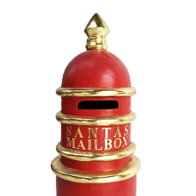 Boite aux lettres noel - santa mailbox 140cm