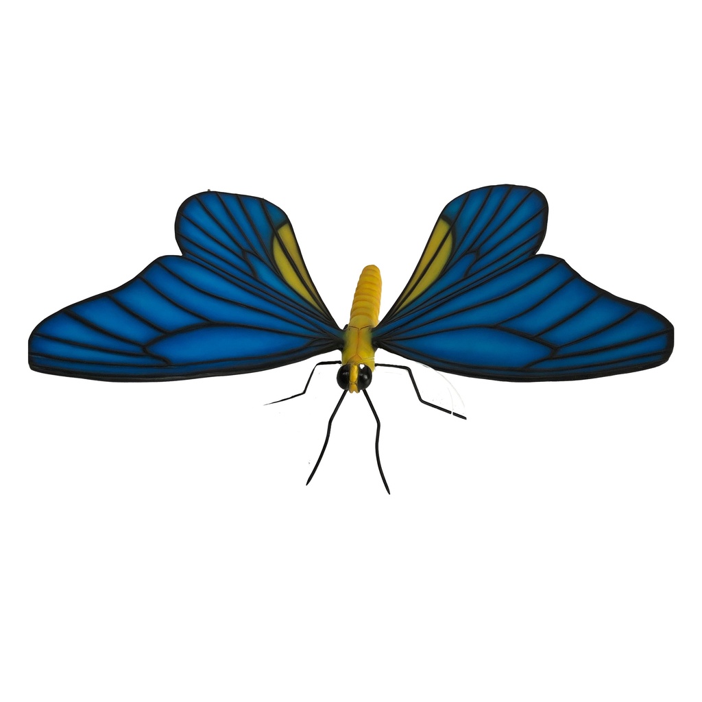 Papillon bleu - 55cm