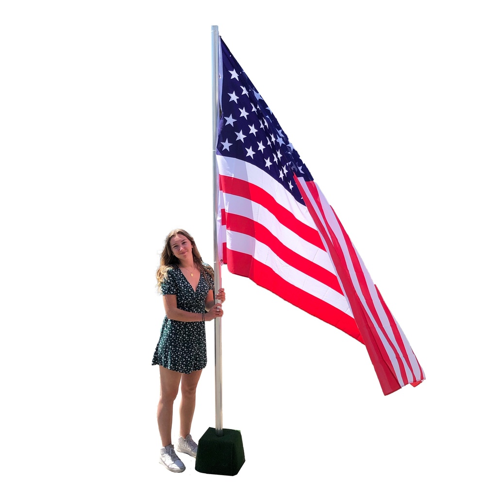 Drapeau USA sur hampe -