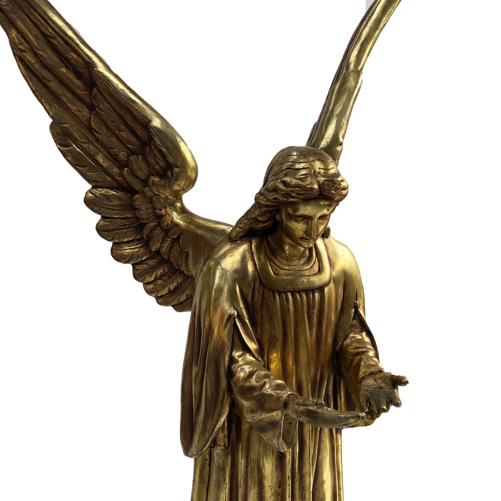 Statue ange or 200cm