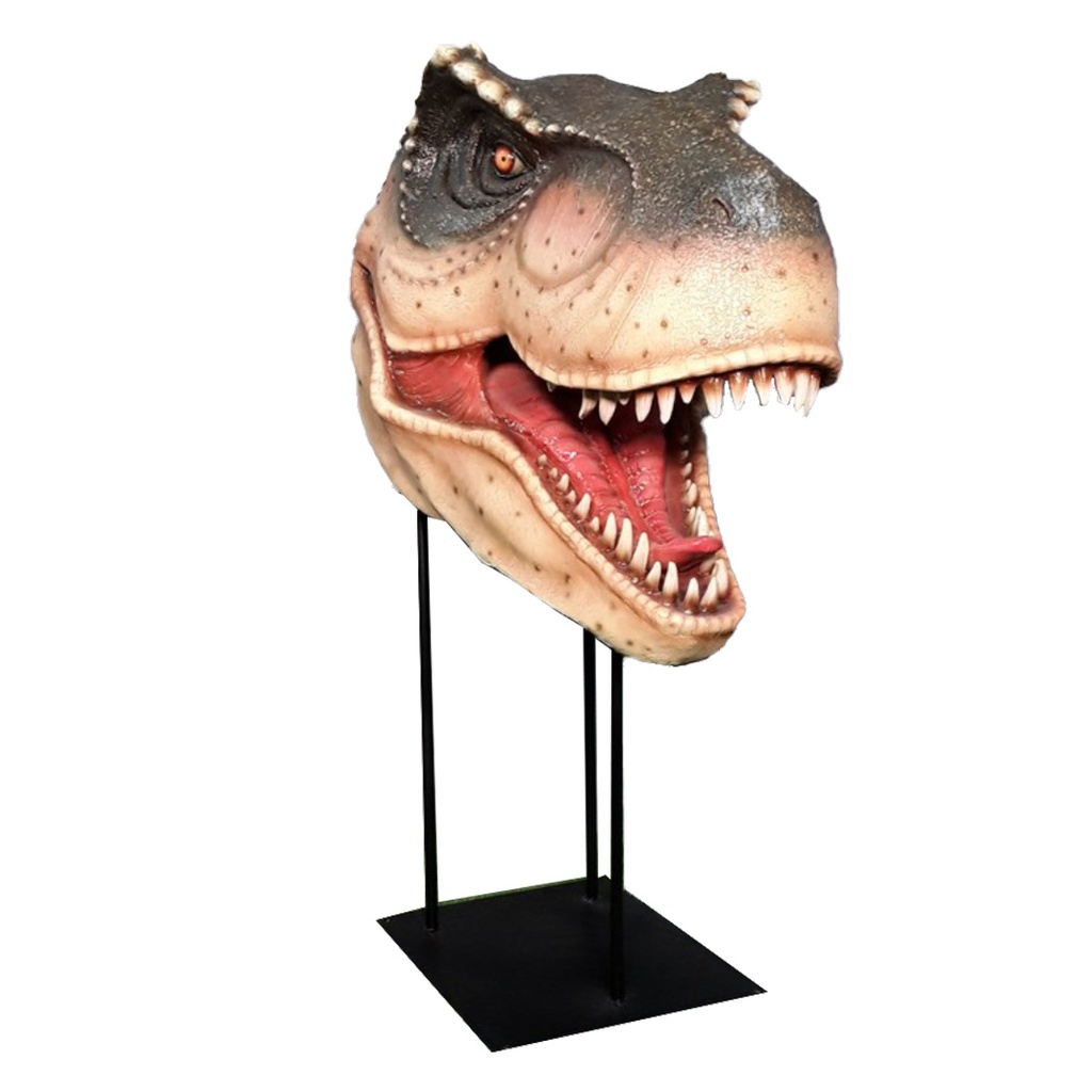 Tête de dinosaure T-Rex - 160cm