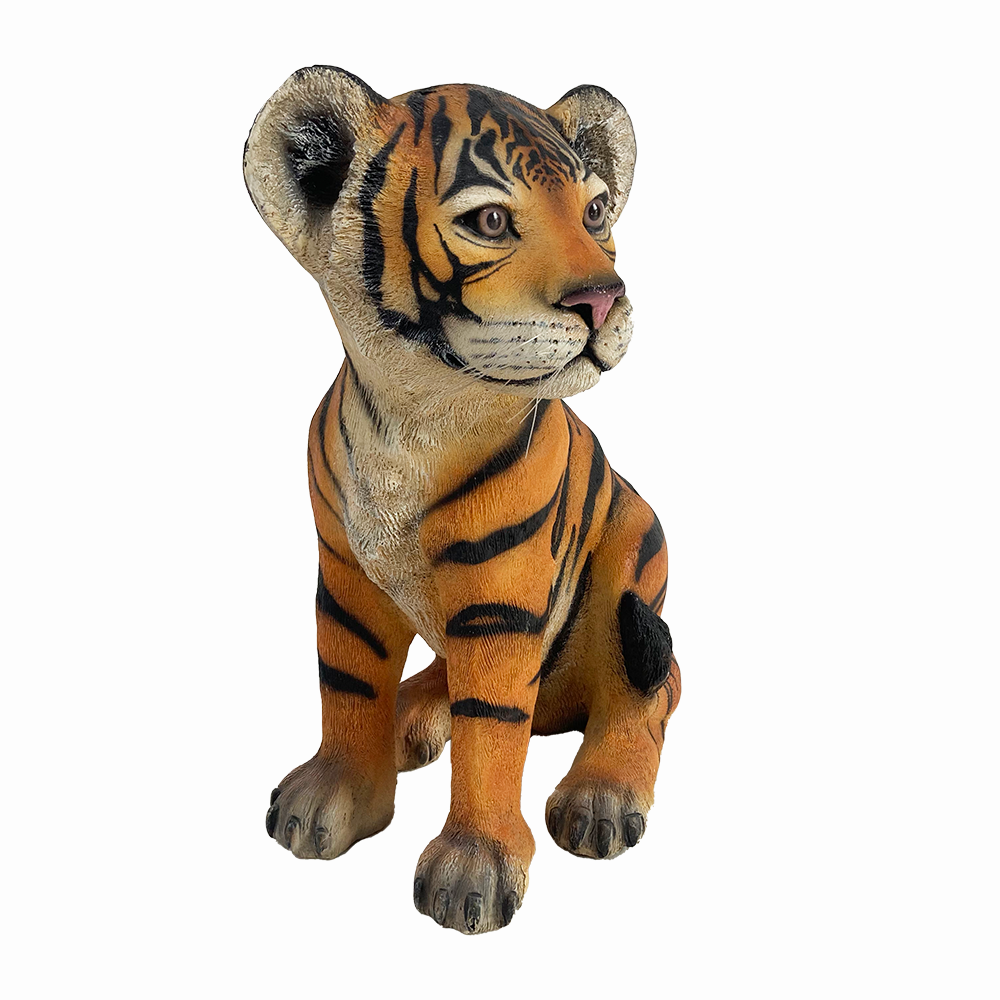 Bébé tigre assis - 54cm