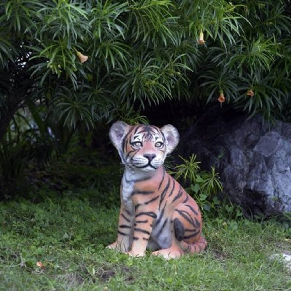 Bébé tigre assis - 54cm