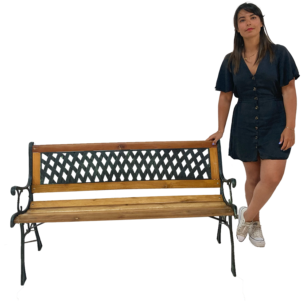 Banc parisien - 125cm