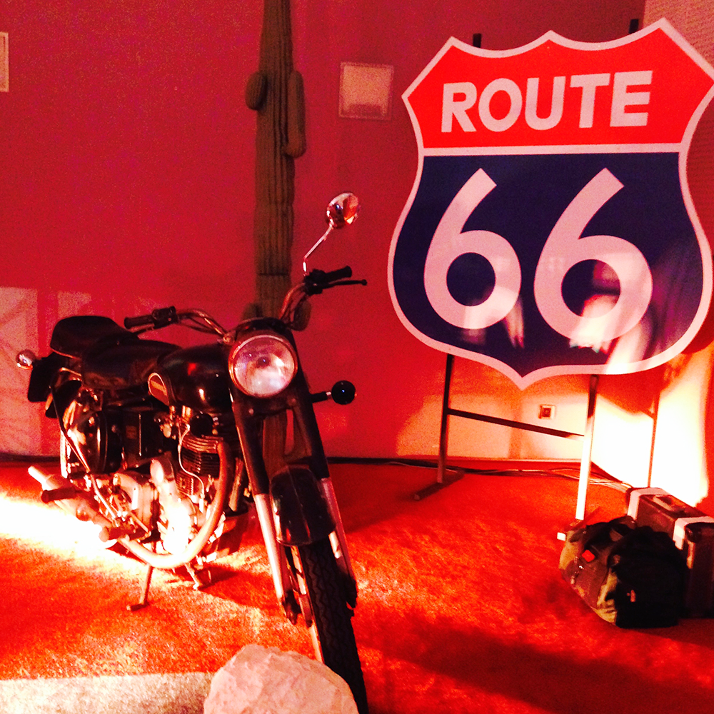 Panneau "Route 66" - 210cm