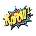 Texte bande-dessinée "KAPOW"