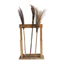 Balais de sorcières + support - 145cm