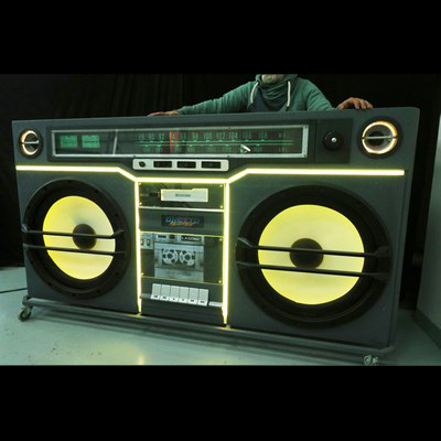 Radio ghetto-blaster - 125cm