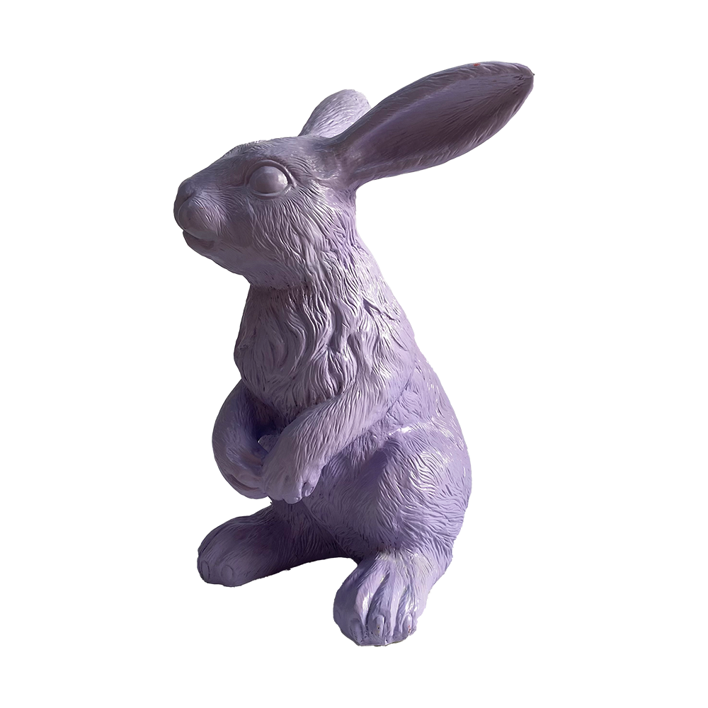 Lapin coloré - 120cm (couleur au choix)