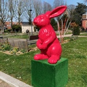 Lapin coloré - 120cm (couleur au choix)