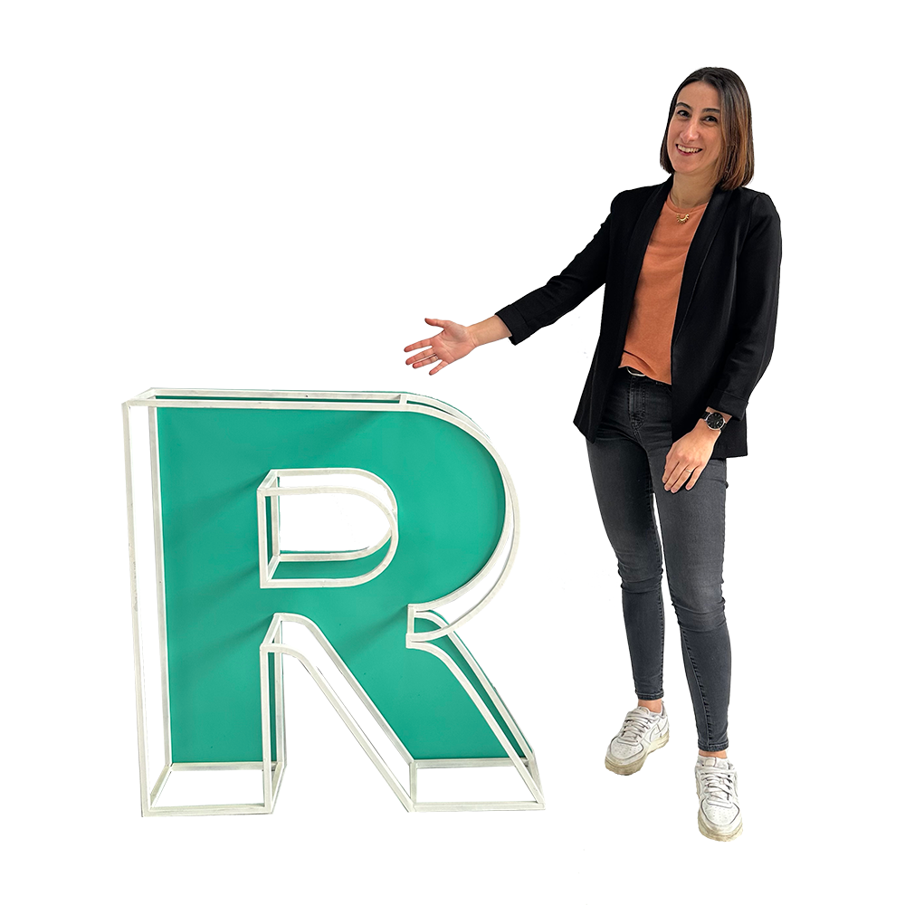 Lettre "R" - 90cm