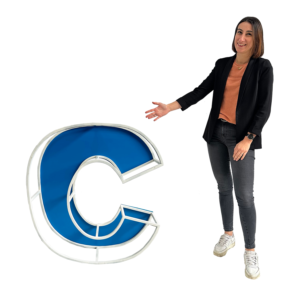 Lettre "C" - 90cm