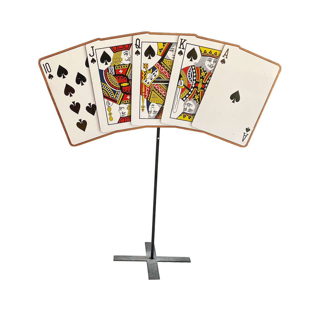 Jeu de cartes géant - 180cm