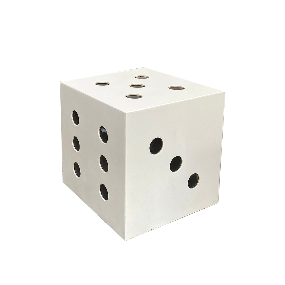 Dès blanc - 70cm