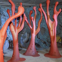 Corail orange - 200cm