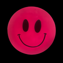 Smiley fluo 2D - 85cm