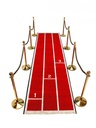 Entrée piste d'athlétisme