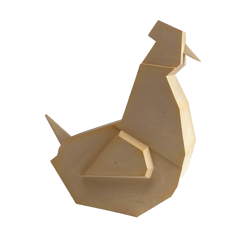 Poule Origami - 120cm