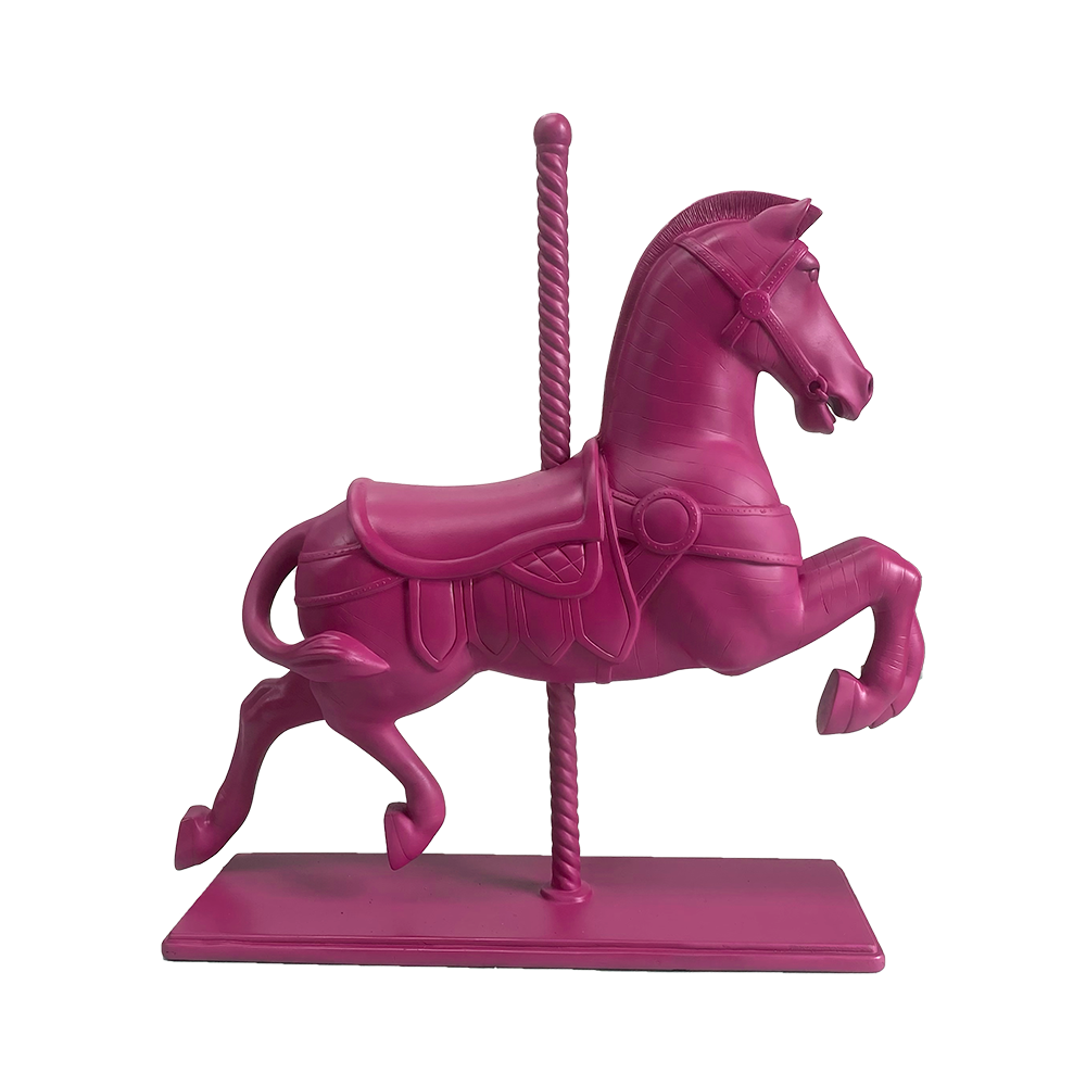 Cheval de manège (couleur au choix)