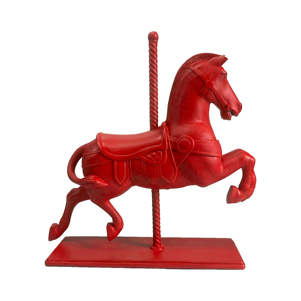 Cheval de manège (couleur au choix)