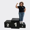 Podium noir