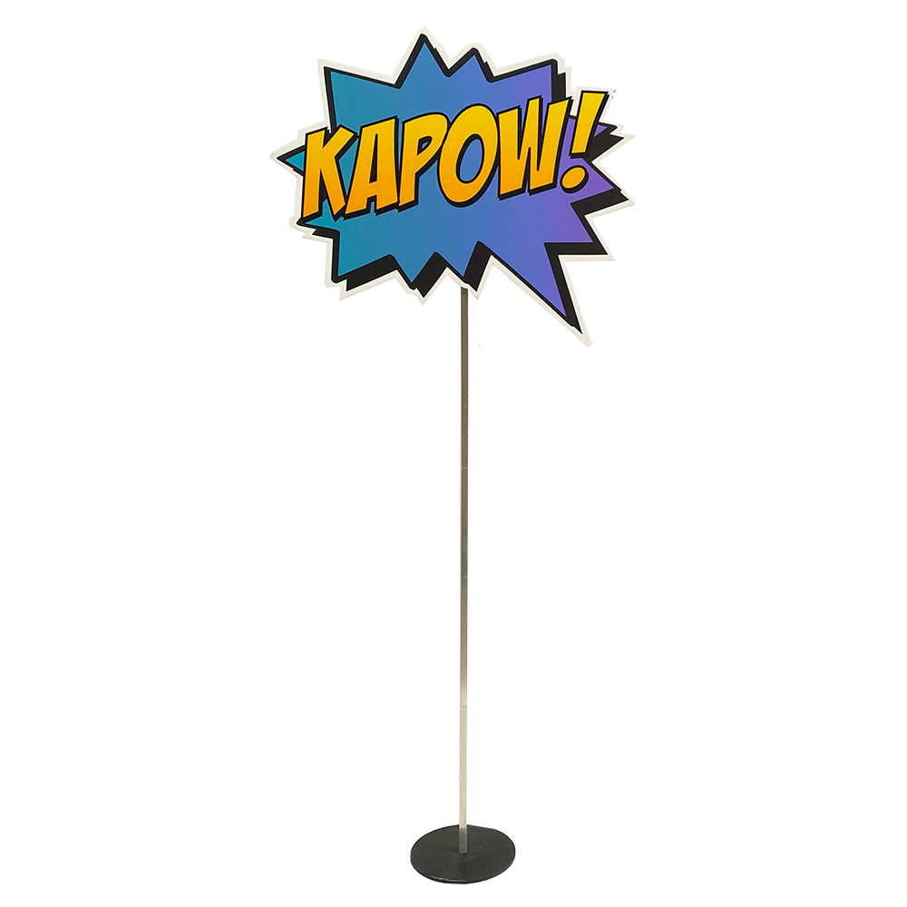 Texte bande-dessinée "KAPOW"