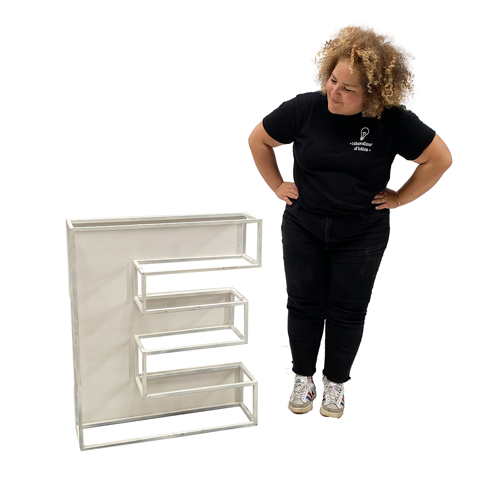 Lettre "E" - 90cm