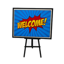 Panneau comics "Welcome"