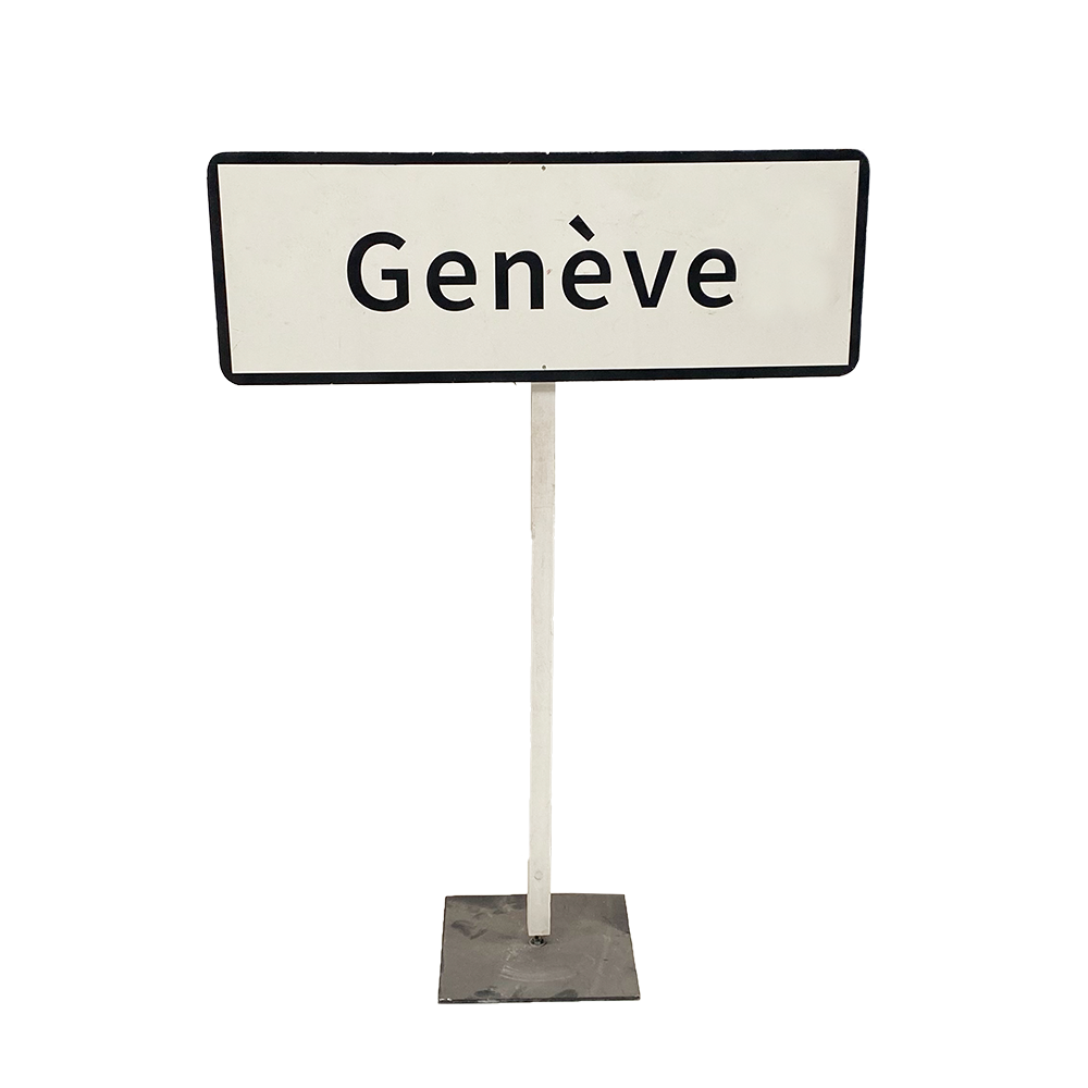 Panneau d'entrée de ville - 135cm