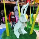 Lapin origami - 165cm
