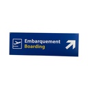 Panneau embarquement - 150cm