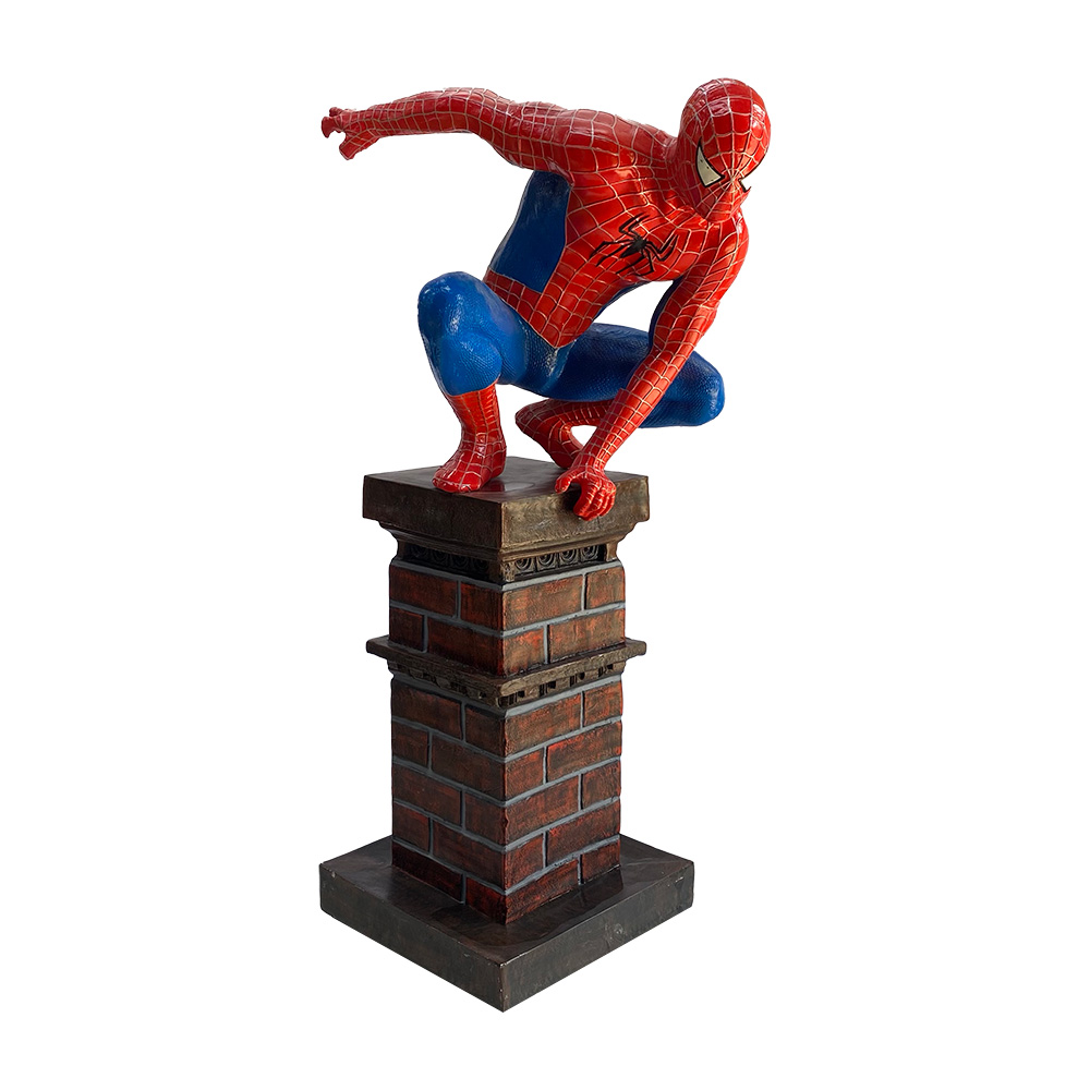 Spiderman sur muret - 200cm