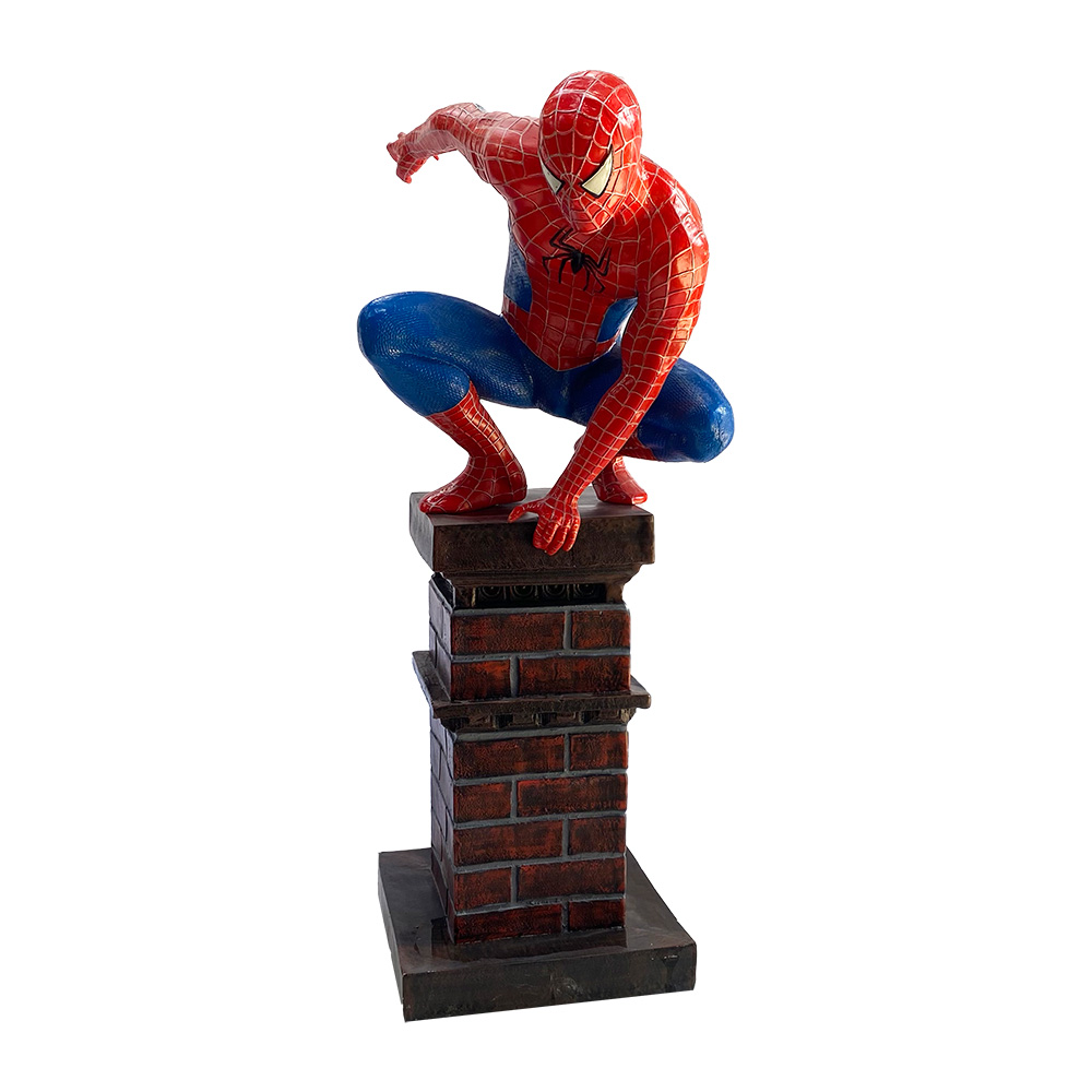 Spiderman sur muret - 200cm