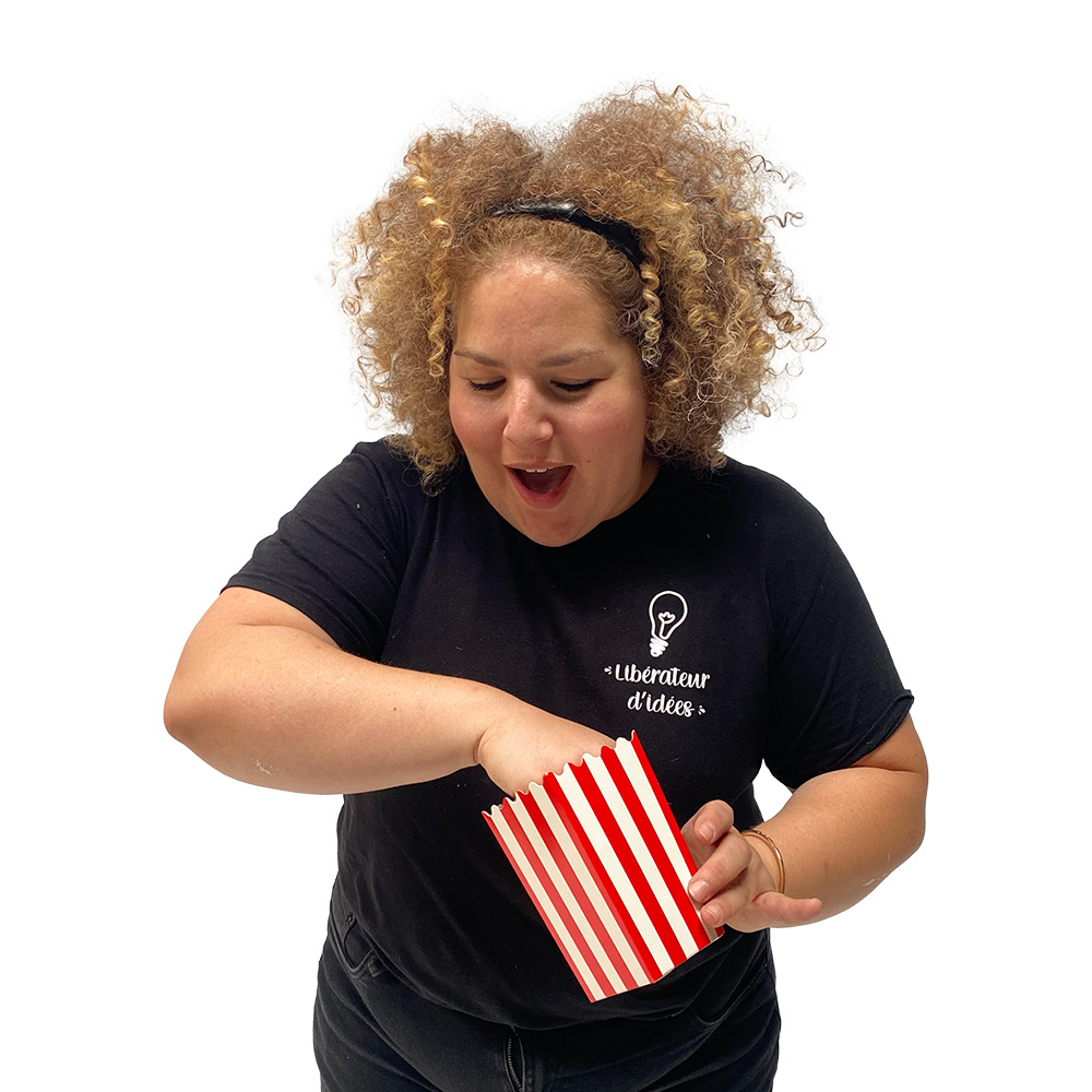 Petites boites à pop corn USA