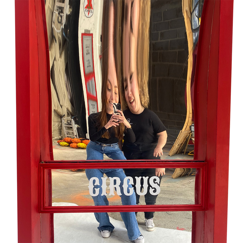 Miroir déformant "Circus" - 115cm