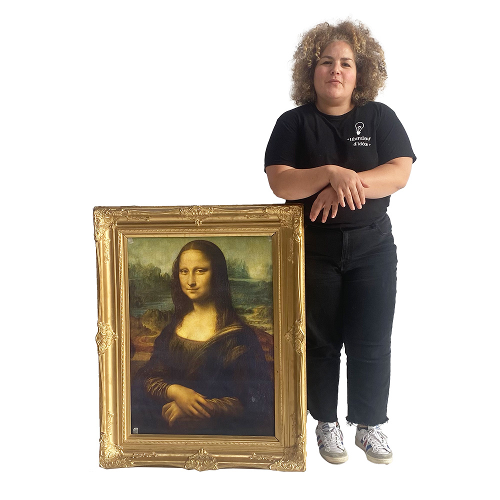 Tableau La Joconde - 110cm