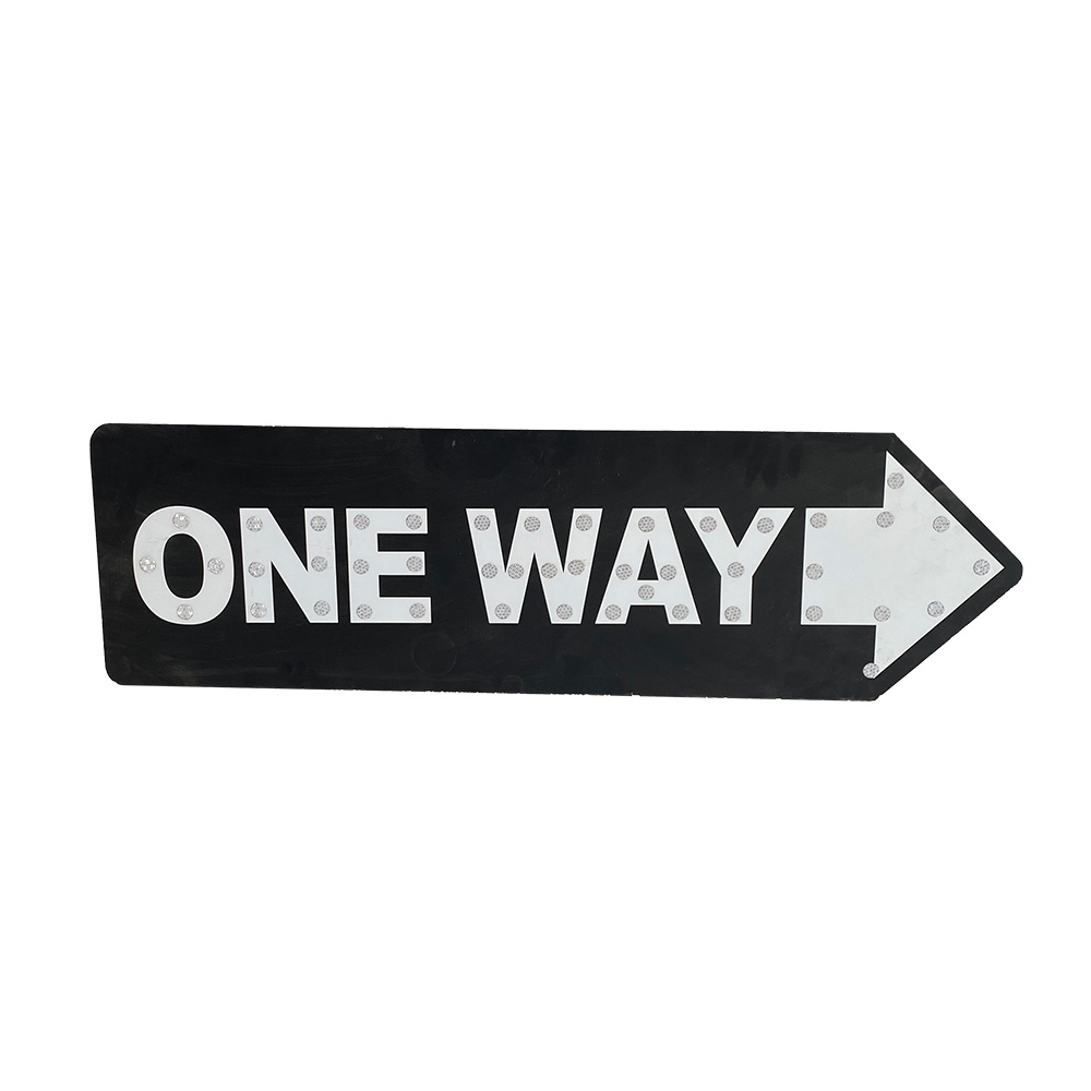 Panneau de signalisation "One Way"- 31cm