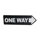 Panneau de signalisation "One Way"- 31cm