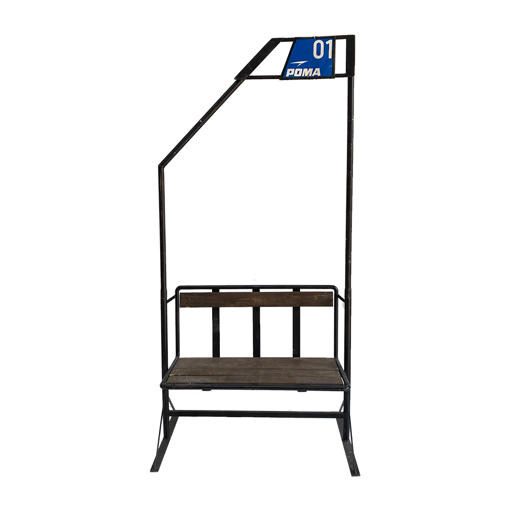 Télésiège noir - 120cm