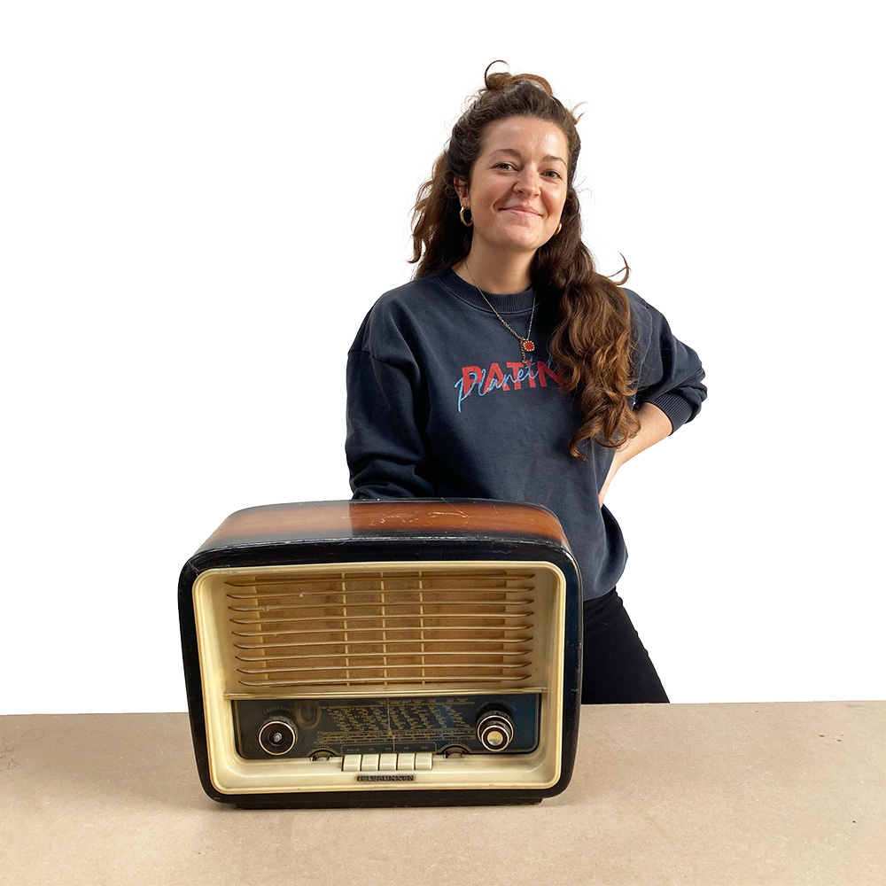 Radio rétro - 50cm