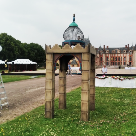 Pavillon oriental - 367cm