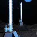 Tube lumineux spatial - 174cm